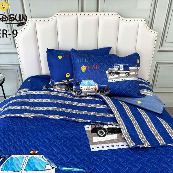 SET COBERTOR VERANO NIÑO 5PCS 1.5 PLZ (FARDOX40UND)