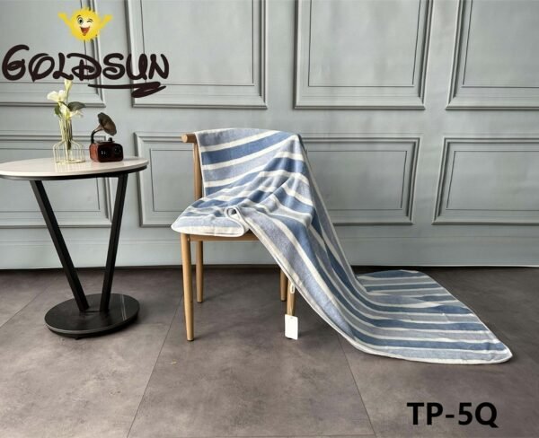 TOALLA DE MICROFIBRA RAYADA 90 X 160 CM. (FARDOX15DOC.)