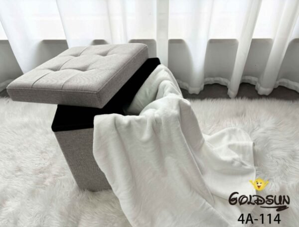 ASIENTO DE ALMACENAMIENTO 2 EN 1 CUADRADO (CAJAX04UND)