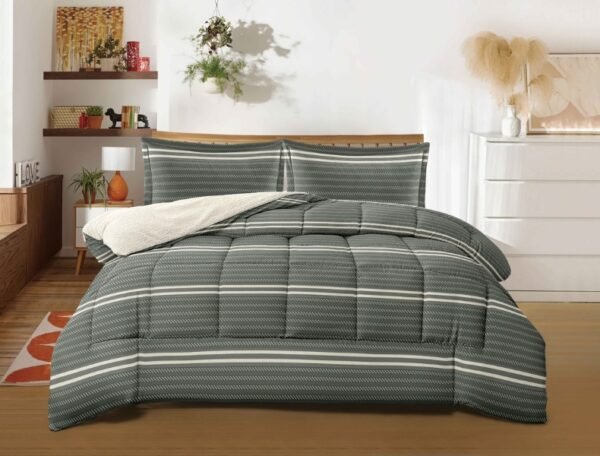 COBERTOR TELA C/ CARNERO ACOLCHADO 5PCS (FARDOX20UND)