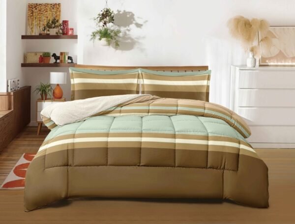 COBERTOR TELA C/ CARNERO ACOLCHADO 5PCS (FARDOX20UND)