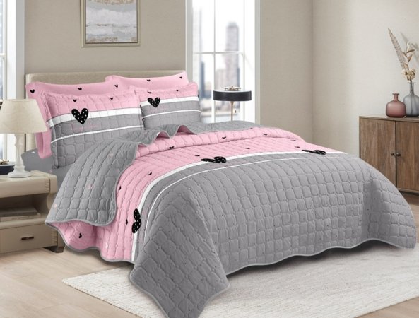 SET COBERTOR DE VERANO 7PCS 2PLAZAS (FARDOX24UND)