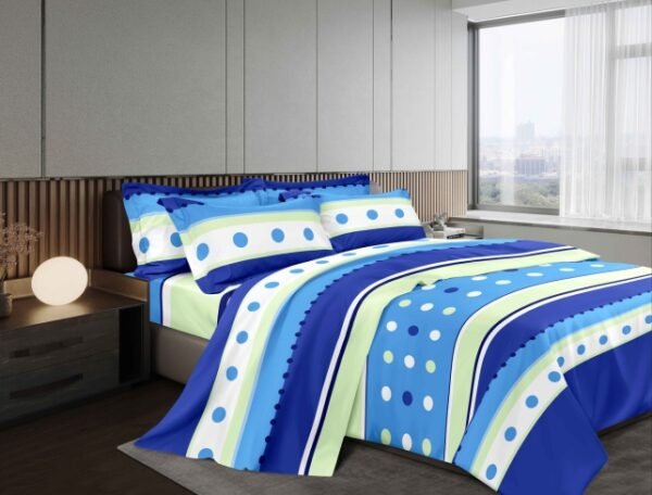 SET DE SÁBANAS 4PCS C/ DISEÑO 1800 HILOS (FARDOX30UND)