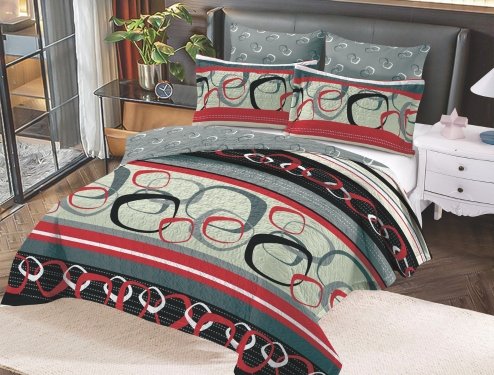 SET DE COBERTOR 7PCS PREMIUM QUEEN (FARDOX16UND)