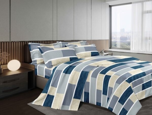 SET DE SÁBANAS 4PCS C/ DISEÑO 1800 HILOS (FARDOX30UND)