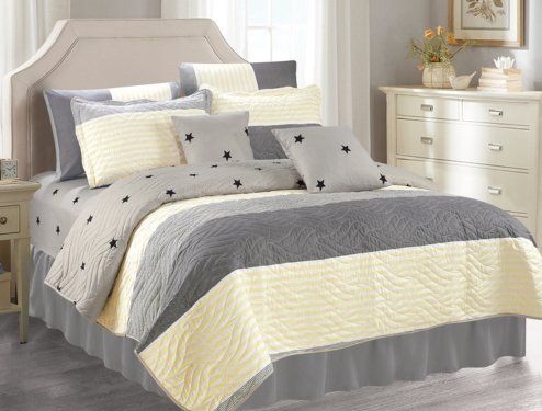SET DE COBERTOR 7PCS PREMIUM QUEEN (FARDOX16UND)