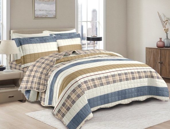 SET COBERTOR DE VERANO 7PCS 2PLAZAS (FARDOX24UND)