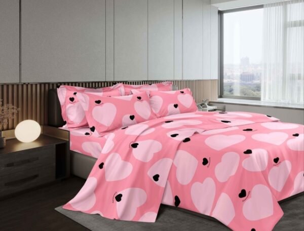 SET DE SÁBANAS 4PCS C/ DISEÑO 1800 HILOS (FARDOX30UND)
