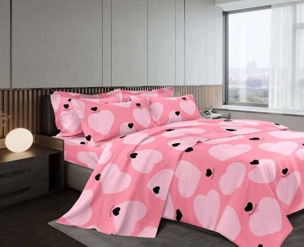 SET DE SÁBANAS 4PCS C/ DISEÑO 1800 HILOS (FARDOX30UND)