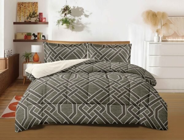 COBERTOR TELA C/ CARNERO ACOLCHADO 5PCS (FARDOX20UND)