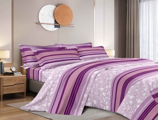 SET DE SÁBANAS 4PCS C/ DISEÑO 1800 HILOS (FARDOX30UND)