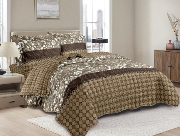 SET COBERTOR DE VERANO 7PCS 2PLAZAS (FARDOX24UND)