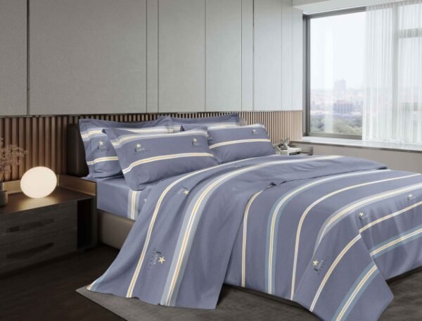 SET DE SÁBANAS 4PCS C/ DISEÑO 1800 HILOS (FARDOX30UND)
