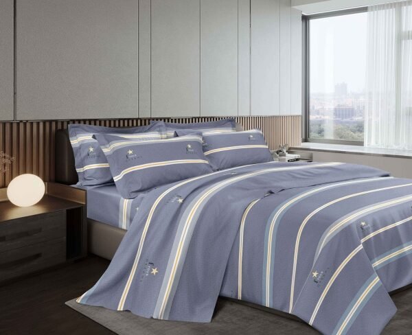 SET DE SÁBANAS 4PCS C/ DISEÑO 1800 HILOS (FARDOX30UND)