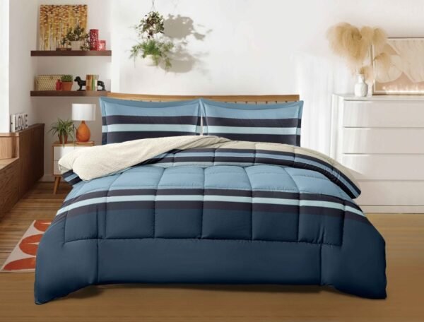 COBERTOR TELA C/ CARNERO ACOLCHADO 5PCS (FARDOX20UND)