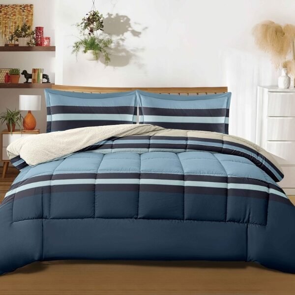COBERTOR TELA C/ CARNERO ACOLCHADO 5PCS (FARDOX20UND)