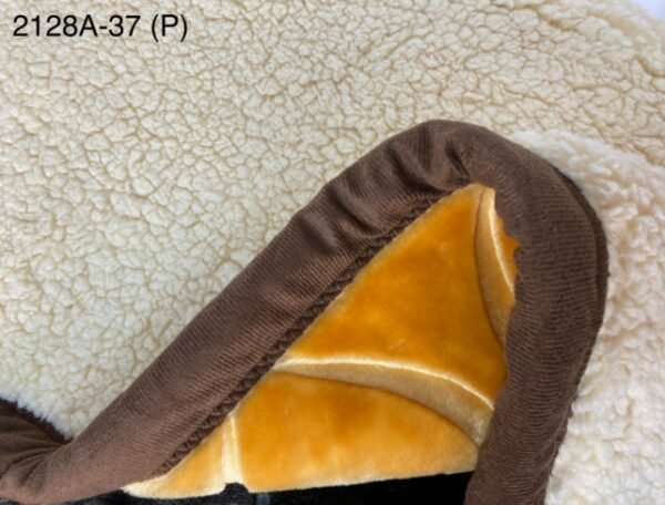 FRAZADA DE TERCIOPELO C/ CARNERO 1 PAÑO 4KG. (FARDOX26UND)