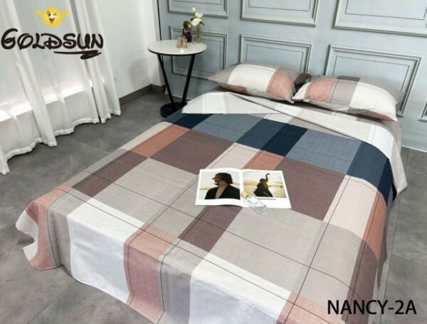 SET DE SÁBANAS 4PCS C/ DISEÑO 1800 HILOS (FARDOX30UND)