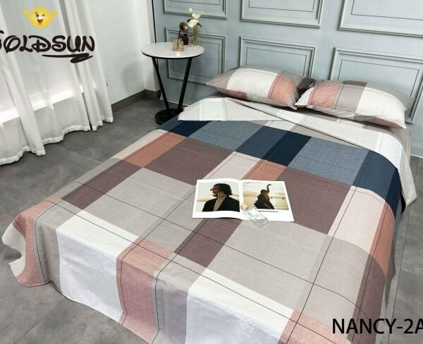 SET DE SÁBANAS 4PCS C/ DISEÑO 1800 HILOS (FARDOX30UND)