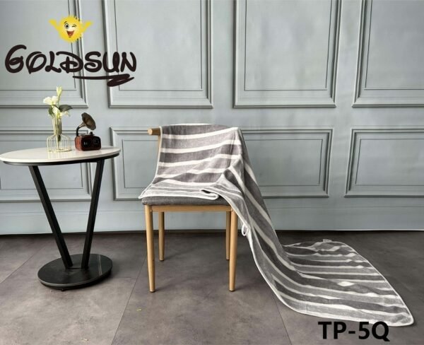 TOALLA DE MICROFIBRA RAYADA 90 X 160 CM. (FARDOX15DOC.)