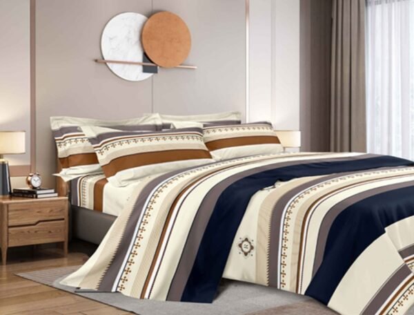 SET DE SÁBANAS 4PCS C/ DISEÑO 1800 HILOS (FARDOX30UND)