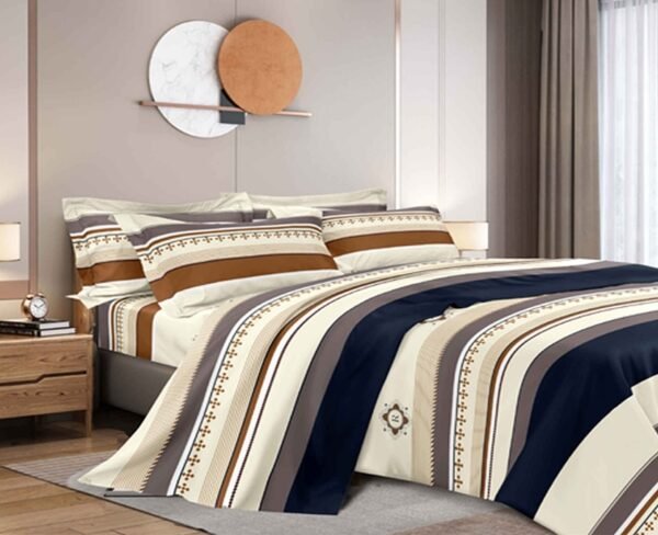 SET DE SÁBANAS 4PCS C/ DISEÑO 1800 HILOS (FARDOX30UND)