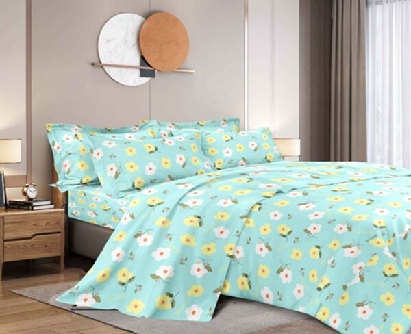 SET DE SÁBANAS 4PCS C/ DISEÑO 1800 HILOS (FARDOX30UND)