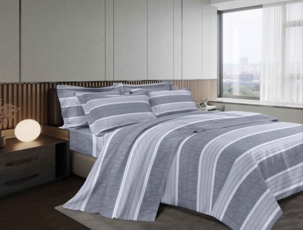 SET DE SÁBANAS 4PCS C/ DISEÑO 1800 HILOS (FARDOX30UND)