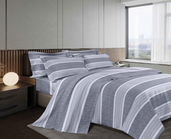 SET DE SÁBANAS 4PCS C/ DISEÑO 1800 HILOS (FARDOX30UND)
