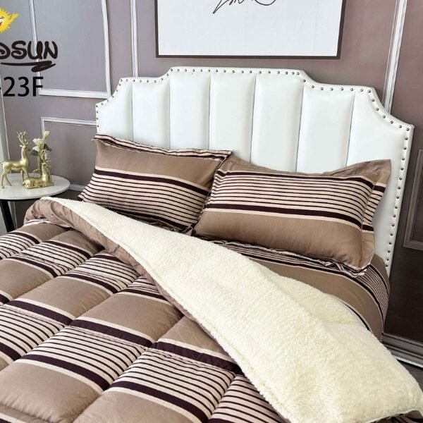 COBERTOR TELA C/ CARNERO ACOLCHADO 5PCS (FARDOX20UND)
