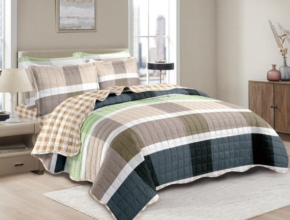 SET COBERTOR DE VERANO 7PCS 2PLAZAS (FARDOX24UND)