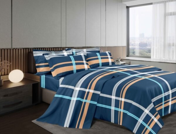 SET DE SÁBANAS 4PCS C/ DISEÑO 1800 HILOS (FARDOX30UND)