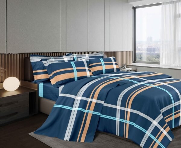 SET DE SÁBANAS 4PCS C/ DISEÑO 1800 HILOS (FARDOX30UND)