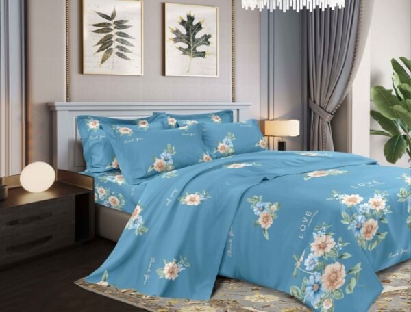 SET DE SÁBANAS 4PCS C/ DISEÑO 1800 HILOS (FARDOX30UND)