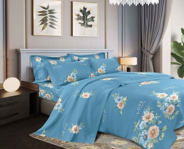SET DE SÁBANAS 4PCS C/ DISEÑO 1800 HILOS (FARDOX30UND)