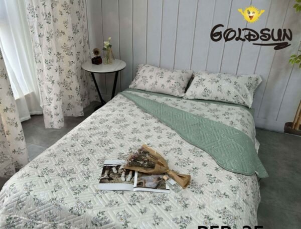 SET COBERTOR DE VERANO 7PCS C/ CORTINA (FARDOX12UND)