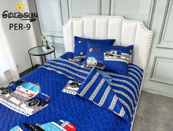 SET COBERTOR VERANO NIÑO 5PCS 1.5 PLZ (FARDOX40UND)