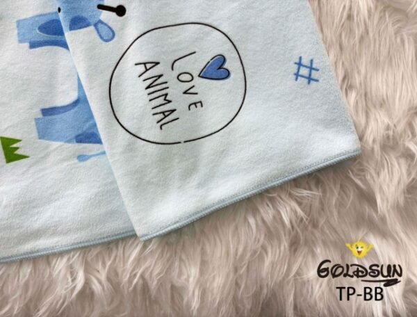 TOALLA MICROFIBRA BEBE CON DISEÑO 60X120 CM. (FARDOX12DOC.)