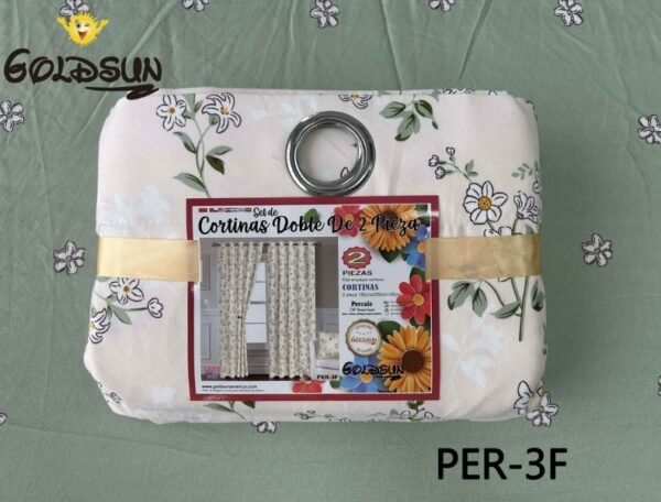 SET COBERTOR DE VERANO 7PCS C/ CORTINA (FARDOX12UND)
