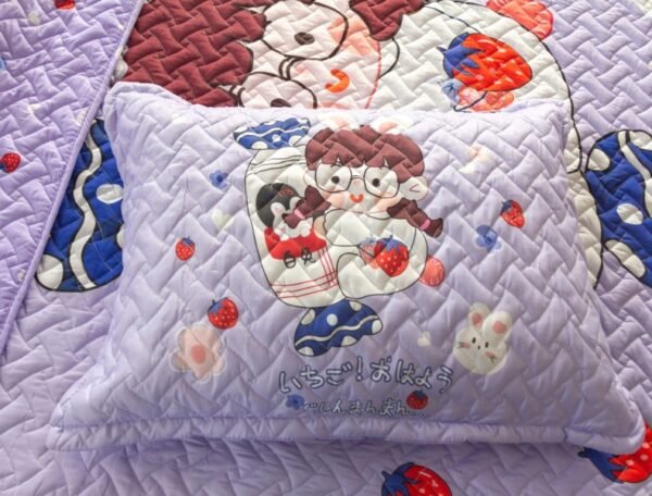 SET COBERTOR VERANO NIÑO 5PCS 1.5 PLZ (FARDOX40UND)