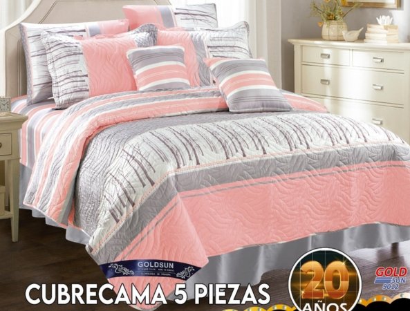 SET DE COBERTOR VERANO 5PCS JUVENIL 1.5 PLZ (FARDOX40UND)