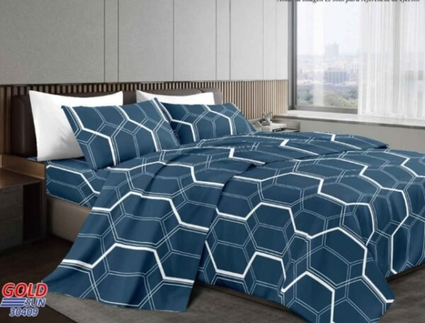 SET COBERTOR DE VERANO 7PCS 2PLAZAS (FARDOX24UND)