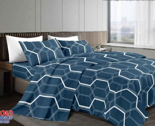 SET COBERTOR DE VERANO 7PCS 2PLAZAS (FARDOX24UND)
