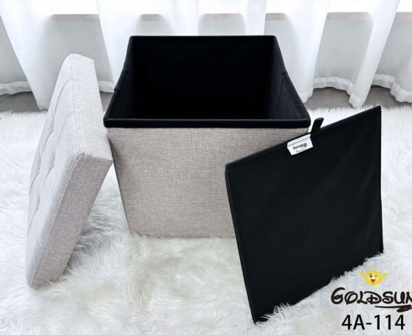 ASIENTO DE ALMACENAMIENTO 2 EN 1 CUADRADO (CAJAX04UND)