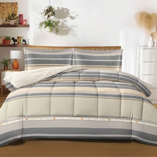COBERTOR TELA C/ CARNERO ACOLCHADO 5PCS (FARDOX20UND)