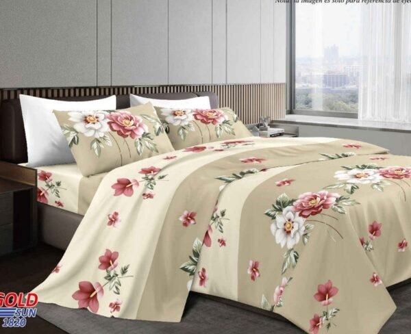 SET COBERTOR DE VERANO 7PCS 2PLAZAS (FARDOX24UND)