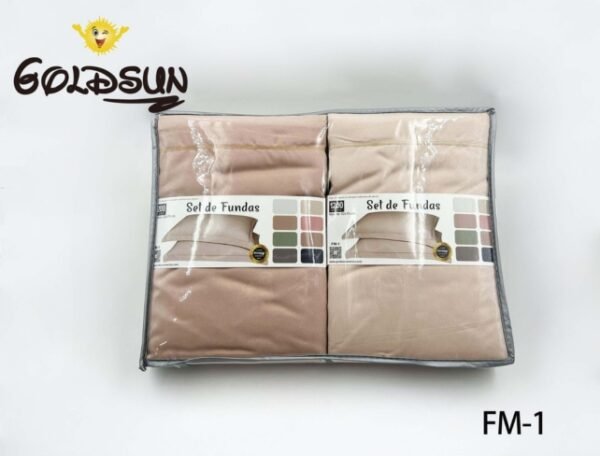 FUNDAS DE ALMOHADA DE ALGODÓN PREMIUM (CAJAX24PAQ.)
