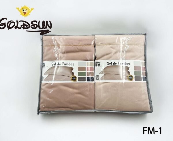 FUNDAS DE ALMOHADA DE ALGODÓN PREMIUM (CAJAX24PAQ.)