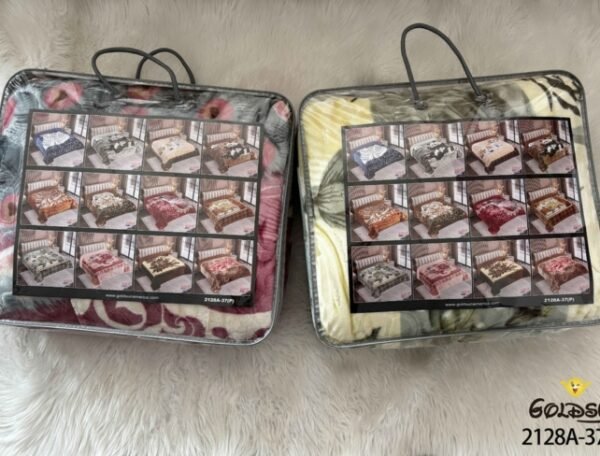 FRAZADA DE TERCIOPELO CON CARNERO 1 PAÑO 4 KG. (FARDOX24UND)