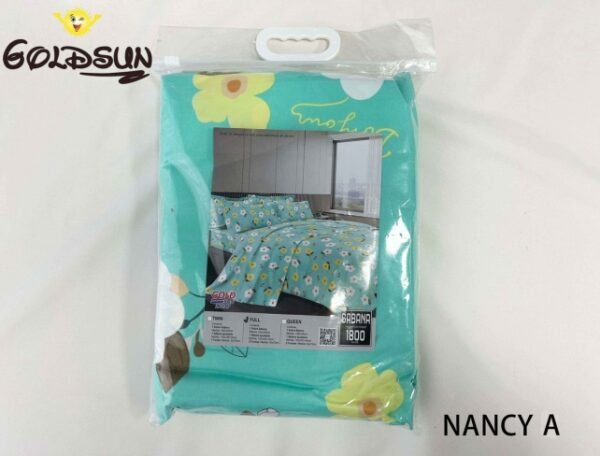 SET DE SÁBANAS 4PCS C/ DISEÑO 1800 HILOS (FARDOX30UND)
